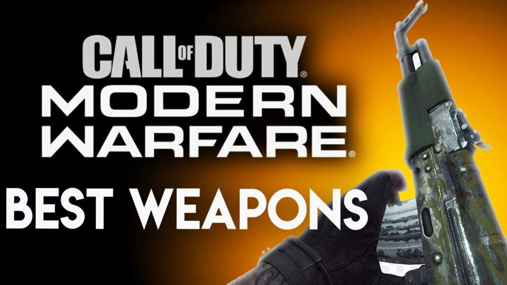 call of duty mw best weapons min