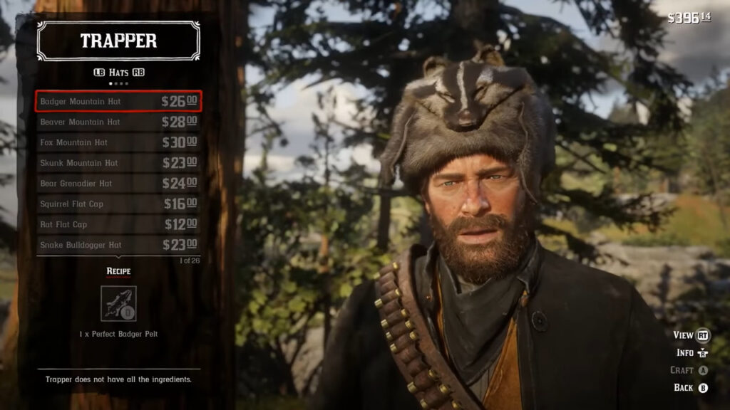 RDR2 Trapper Locations