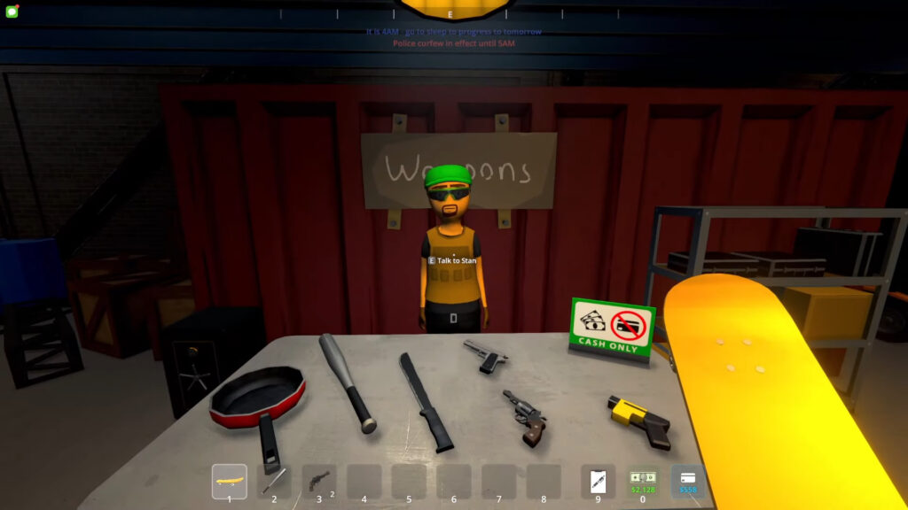 Schedule 1 where to get guns
